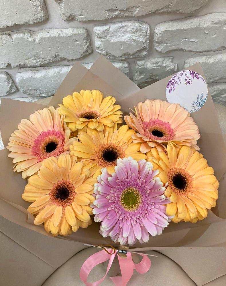 Букет цветов из: Герберы в Сергиевское