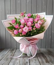 Букет Розовый кустик #REPLACE_PRED# Сергиевское