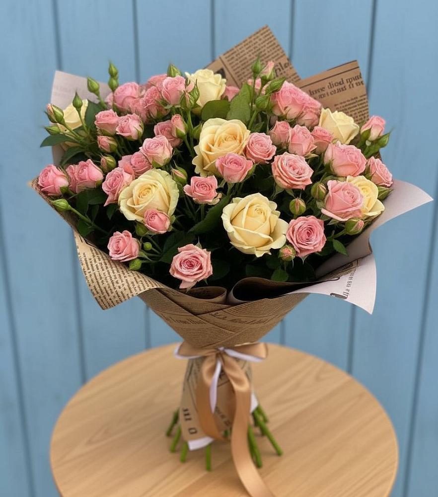 Букет цветов из: Розы в Сергиевское