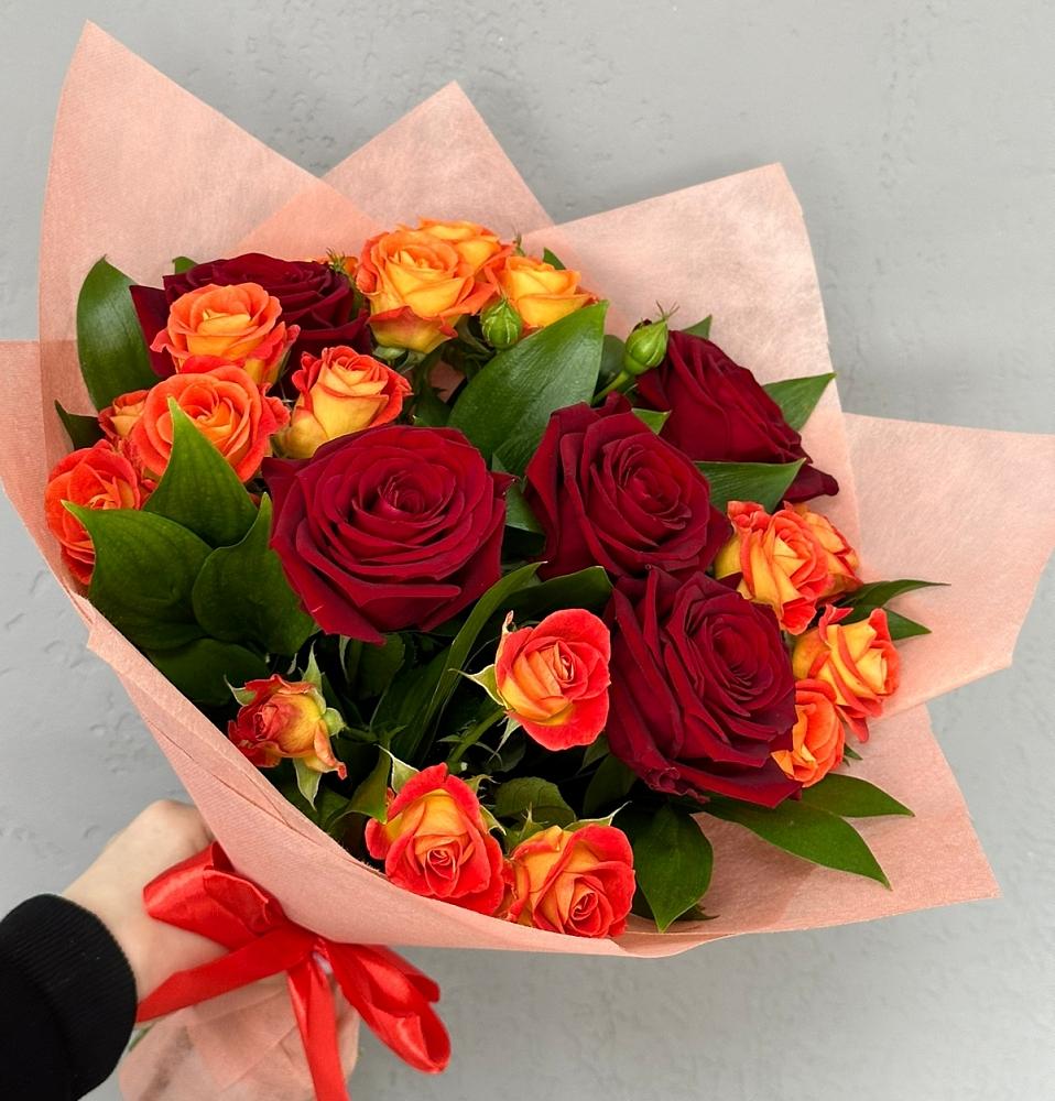 Букет Любовь и восторг в Сергиевское