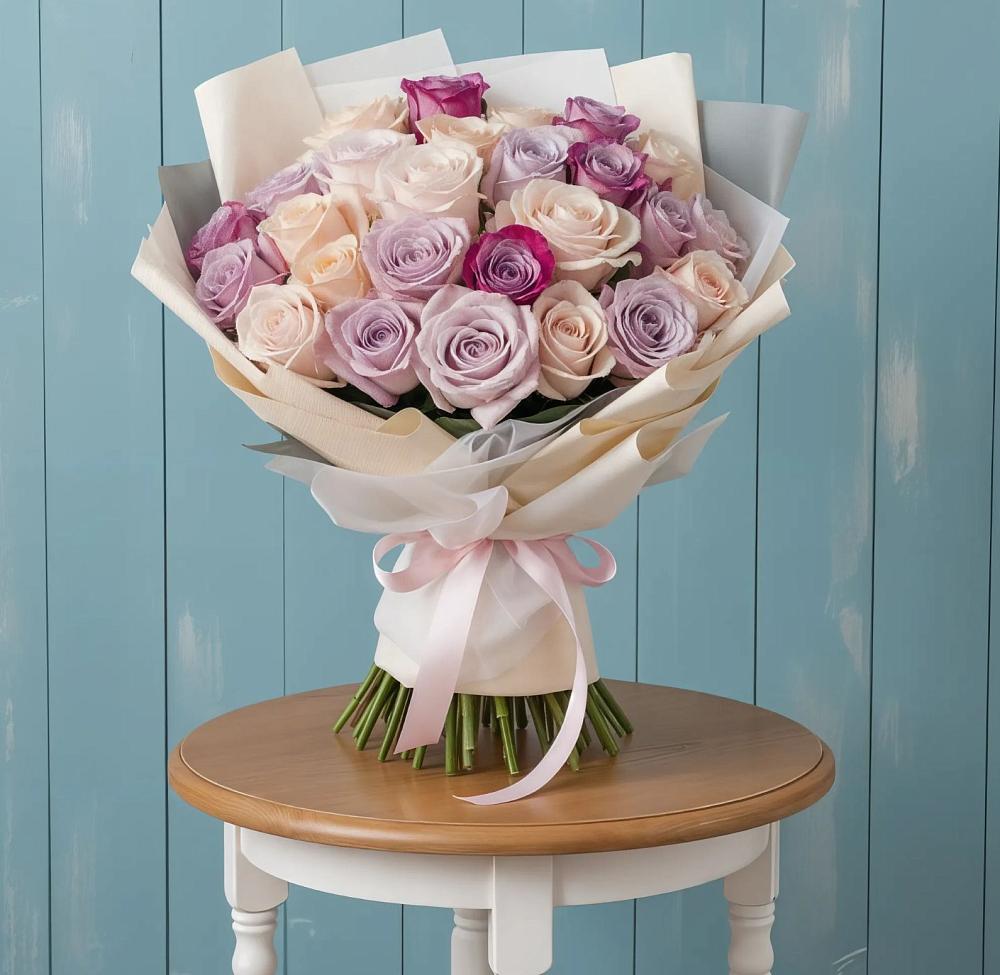 Букет цветов из: Розы в Сергиевское