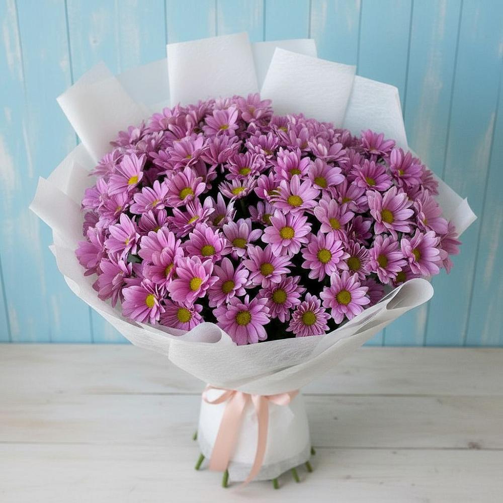 Букет цветов из: Хризантемы в Сергиевское