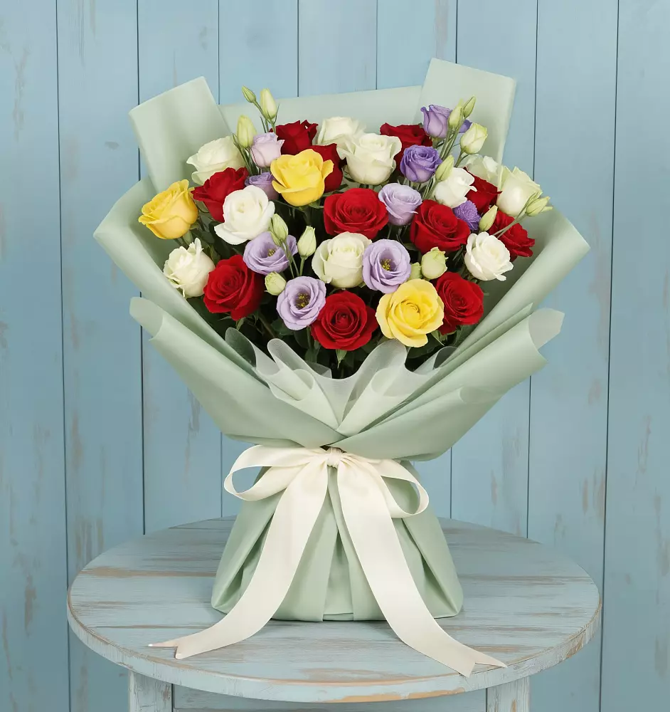 Букет цветов из: Розы в Сергиевское