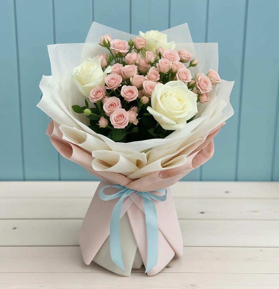 Букет цветов из: Розы в Сергиевское