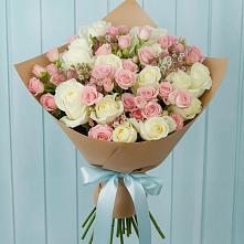 Букет цветов из:  Розы в Сергиевское